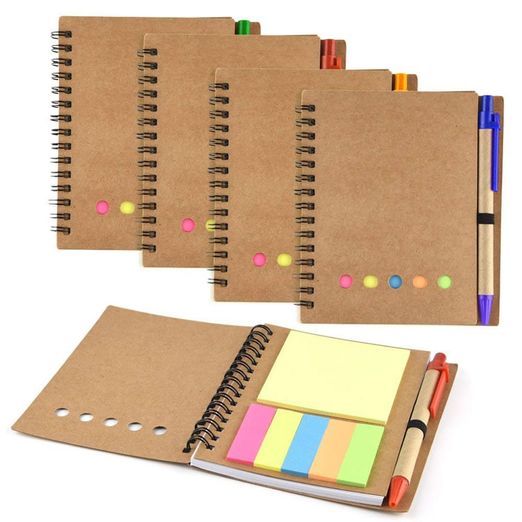 What is the difference between a notepad and a spiral notebook?