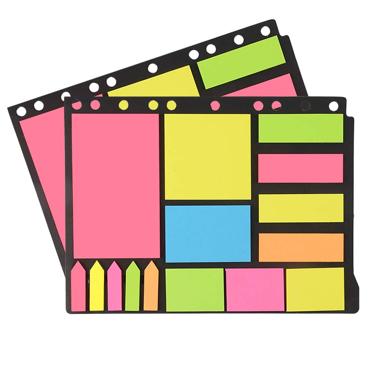 Color Sticky Note Set For Office Memo Pads Sticky Notes Stationery